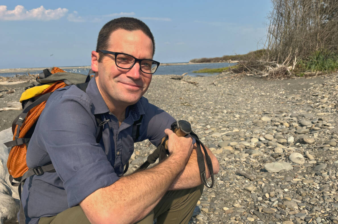 Photo courtesy Dungeness 
River Nature Center
Michael Glore, formerly with Olympic National Park, has been hired to lead the Dungeness River Nature Center.