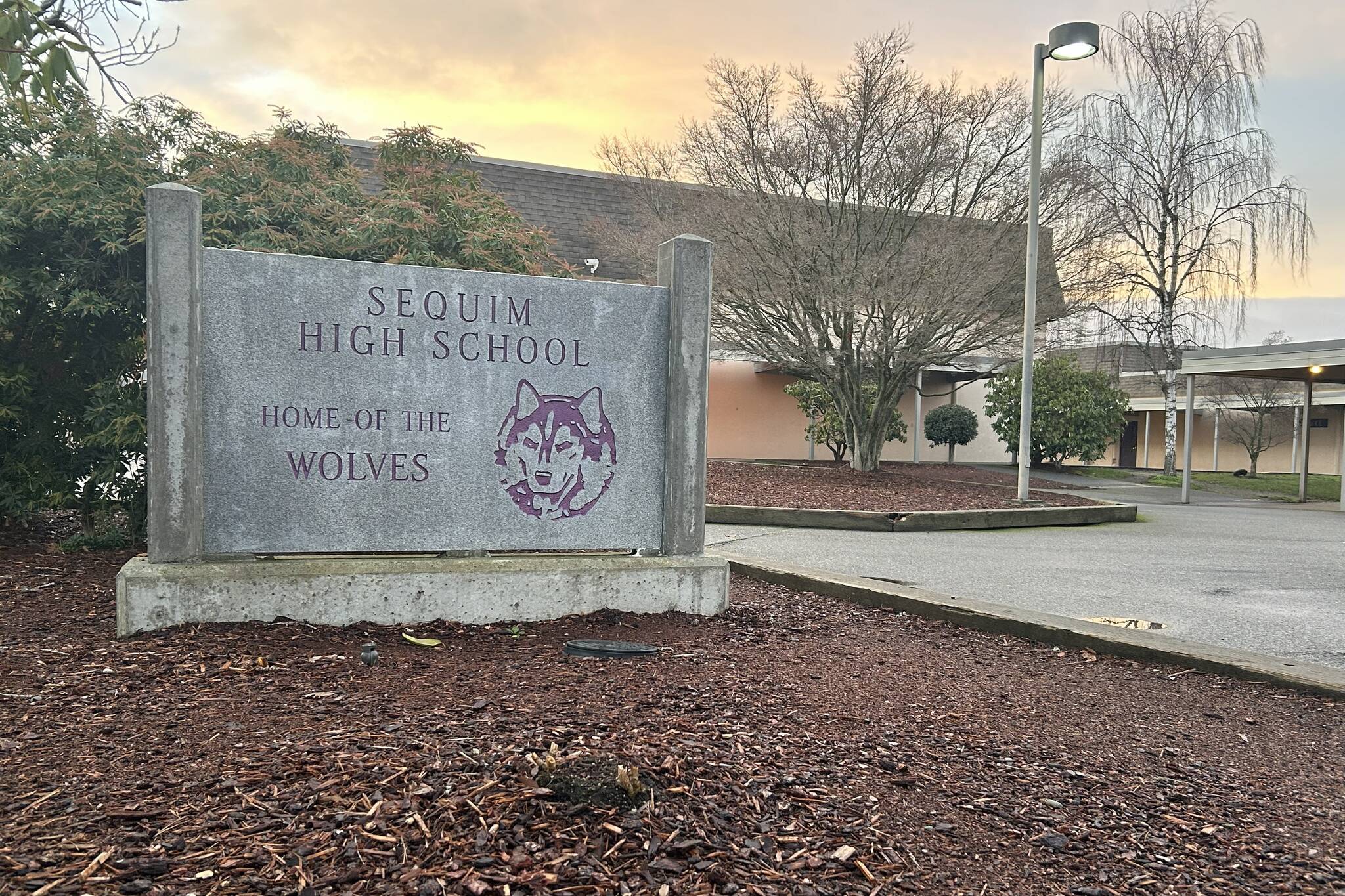Sequim Gazette file photo by Matthew Nash
Sequim Police Department had an increased presence at Sequim High School on Oct. 20 out of an abundance of caution, staff report, after a high schooler allegedly made threats on TikTok against students and the school the day before. The student was arrested, released to their mother, and later charged in Clallam County Juvenile Court. A follow-up hearing is set for Dec. 11.