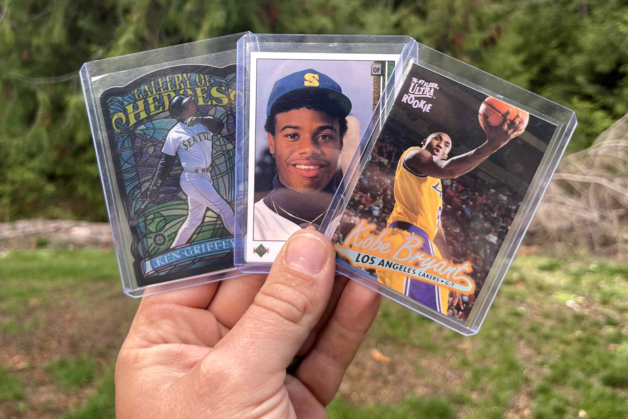 Photo courtesy of Clancy Catelli/
Cool cards galore will be for sale at the Sports and Pokemon Card Show on Nov. 8 in the Sequim Elks Lodge from 10 a.m.-6 p.m. Friends Clancy Catelli and Josh Gahr have brought in 30-plus vendors to offer a wide range of sports cards, Pokemon and other game cards, memorabilia, video game consoles, and more.