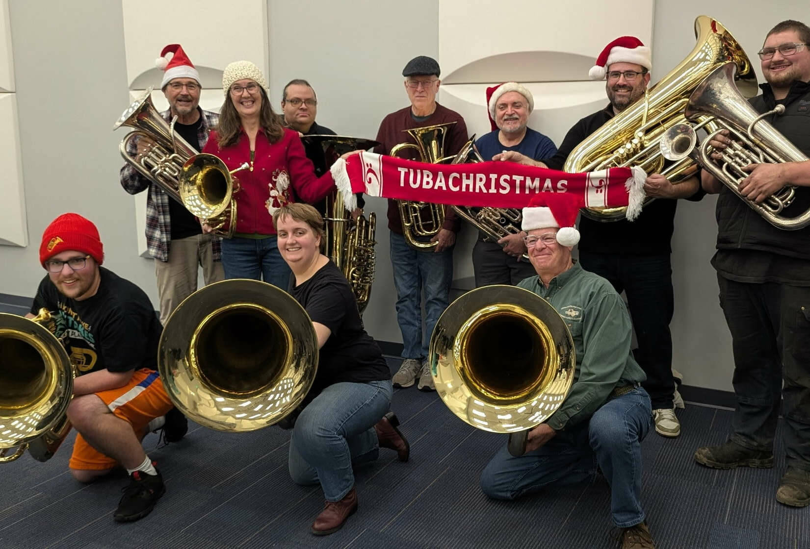 Photo by Sharron McClelland
Sequim City Band hosts Tuba Christmas at Field Arts and Events Hall on Sunday, Dec. 14.
