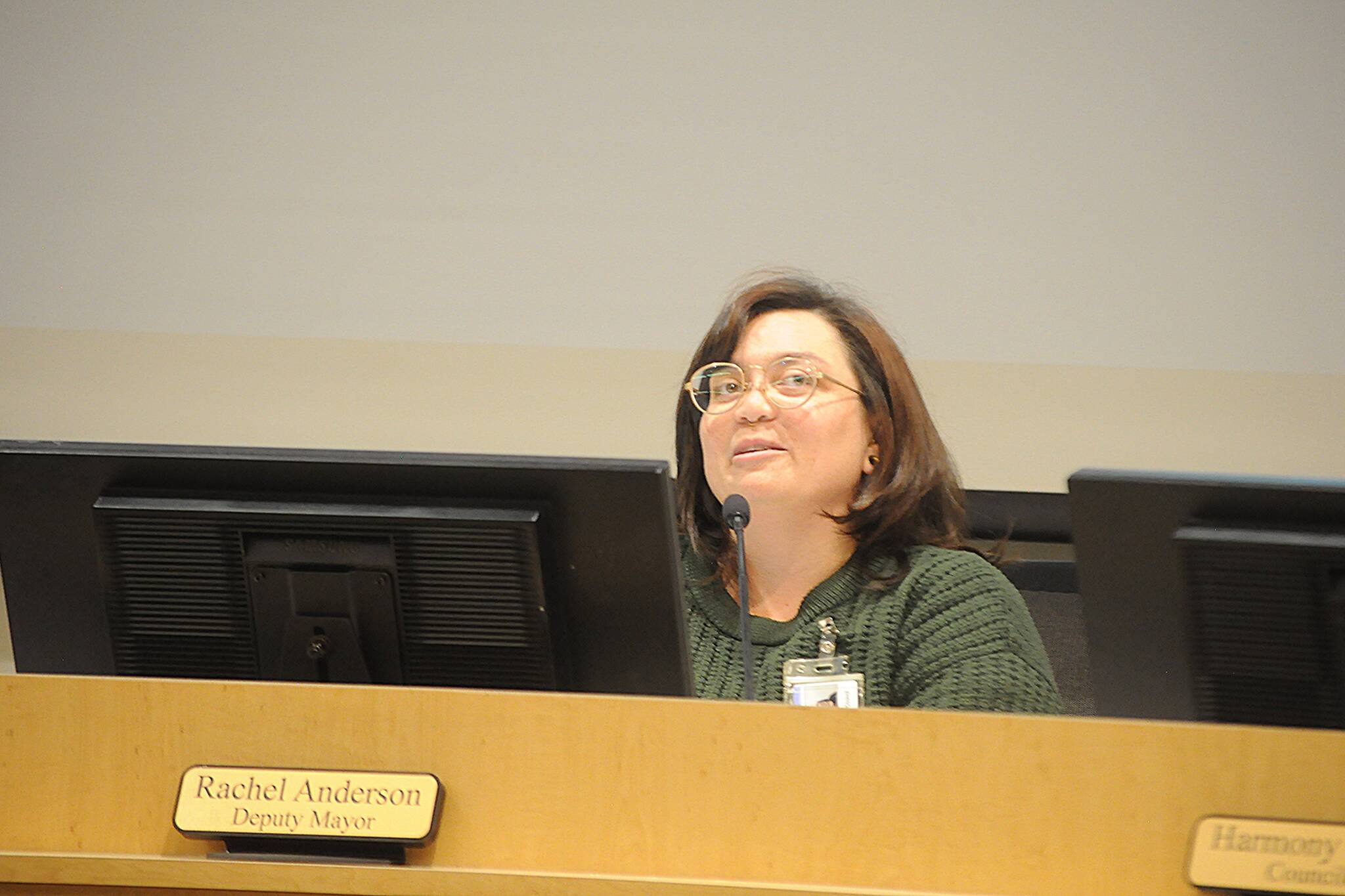 Sequim Gazette photo by Matthew Nash/
Rachel Anderson, Sequims former deputy mayor from 2024-2025, was elected by fellow councilors on Jan. 12 to serve as the citys mayor for 2026-2027. Anderson said shes honored by the nomination.