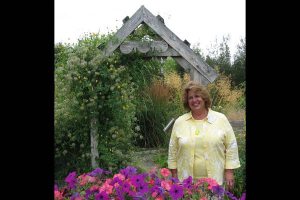 Garden art enhances landscape