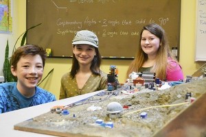 Olympic Peninsula Academy students