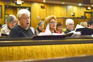 Members of the Sequim Community Christmas Chorus