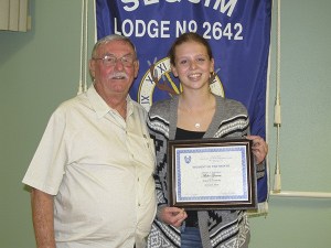 Milestone: Grasser gets Elks honor
