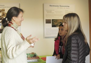 Seventh-grader at Sequim Middle School Brianna Jack and her mother
