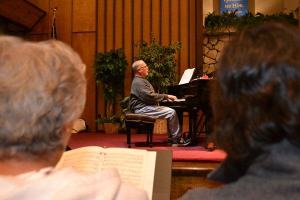 Christmas spirit through song