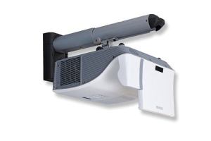 Partnerships at Helen Haller lead to schoolwide projector installation