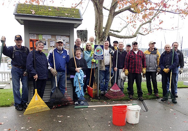 Milestone: Group gets marina clean