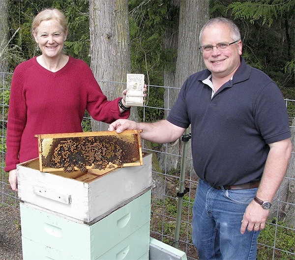 Seed packets that help homeowners control the spread of noxious weeds and promote pollinator-friendly environments in home gardens are now available to local homeowners at no cost. Pictured here are Clallam County Noxious Weed Control coordinator Cathy Lucero