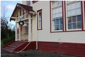 Driver crashes van into Dungeness Schoolhouse