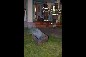 Smoke alarm prevents structure fire