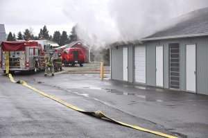 Updated: Fire takes one storage unit