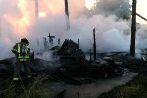 Historical dairy farm burns Sunday morning