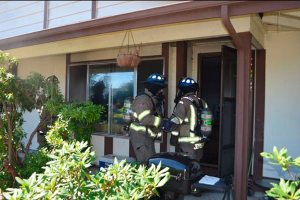 Kitchen fire displaces Sequim family