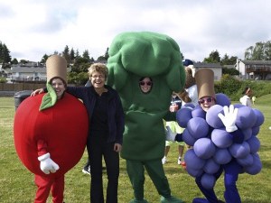 Through creative ways like the “Living Fruit