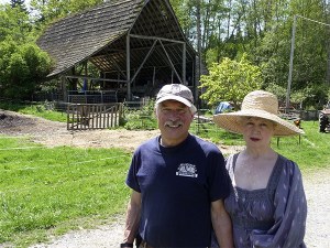 Paul Hansen and his wife