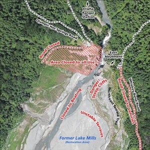 While Olympic Hot Springs Road itself is open