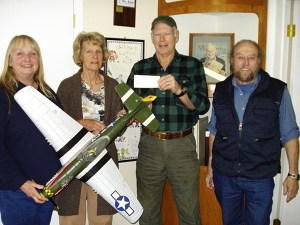 Bonnie Williams with the Olympic RC Modelers