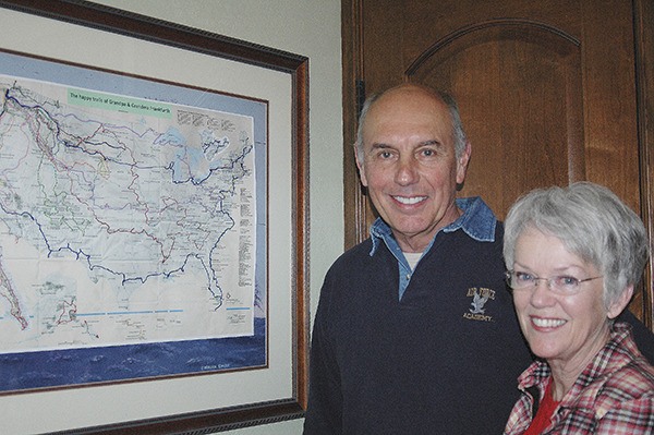 Sequim residents Cheryl and Garland Frankfurth have visited 368 national parks and national park-affiliated sties throughout the country and in hopes of passing on their passion for travel and history onto their grandchildren