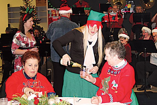 Rotarians celebrate the season