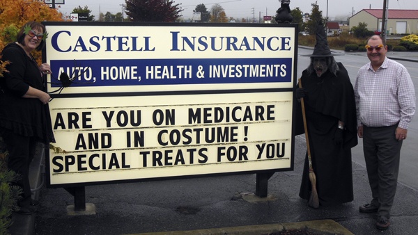 Treat, no tricks, at Castell Insurance