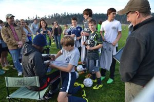 Sounders: Lessons, ink from a pro