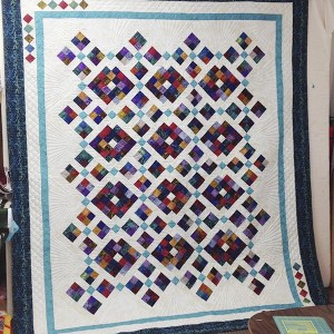 The Sequim Quilt Company is donating this quilt to St. Joseph’s Catholic Church to help raise funds for its youths to go to World Youth Day in July 2016. The group is raffling the quilt