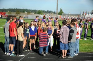 Sequim High School’s choir