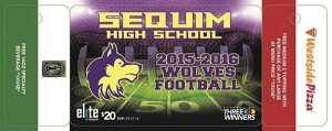 SHS football selling 2015 Gold Cards