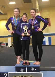 Klahhane Gymnastics’ Xcel Platinum team includes