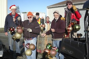 Diamond Point community members (from left) Marty Hoffman