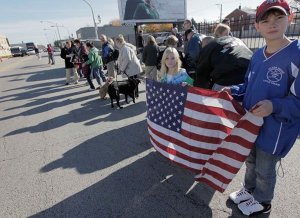 Family pays respects to fallen soldier