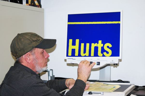 Loss of sight, brighter future