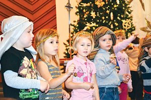 Little tykes visit little town of Bethlehem