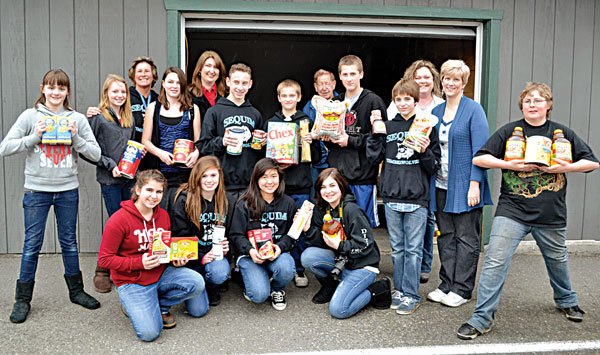 Food aplenty from middle school