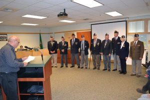 Clallam group and city honor Korean War veterans