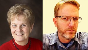 Karen Papandrew and Jon Eekhoff