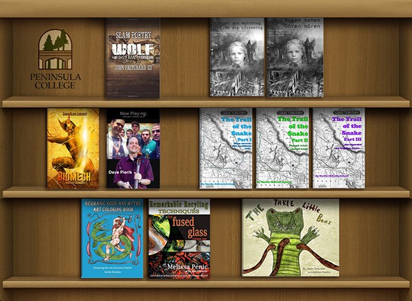 Peninsula College Multimedia Communications Instructor Marina Shipova will present the self-published works of several PC students at the Thursday