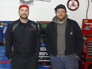 Owners/mechanics Evan Stamp