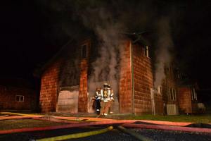 Clallam County Fire District 3 reports no one was injured in a house fire on J Shea Way on Dec. 22.