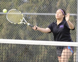 SHS senior Karen Chan is back to lead the Wolves' tennis team in 2016.