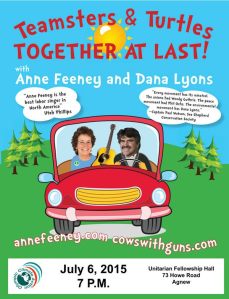 Anne Feeney and Dana Lyons.