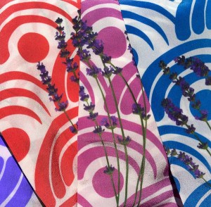 Silk scarves by Renne Emiko Brock-Richmond