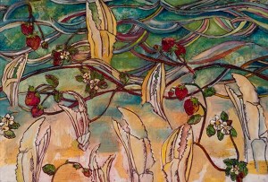 'Strawberries & Crab Claws' by Gigi Grinstad