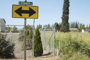 The buffers between the Carlsborg Industrial Park and East Runnion Road are not to county code and have some neighboring residents concerned.