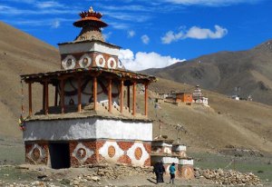 Chorten in the Tarap Valley.