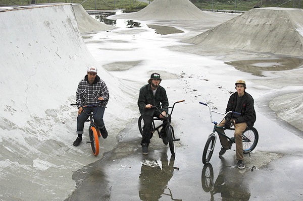 BMX riders like Nate Hampton and Chris Ryerson