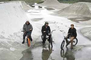 BMX riders like Nate Hampton and Chris Ryerson