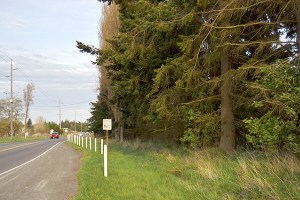 Construction on Old Olympic Highway between Barr/Gunn roads to McDonald Creek is expected to begin May 5.